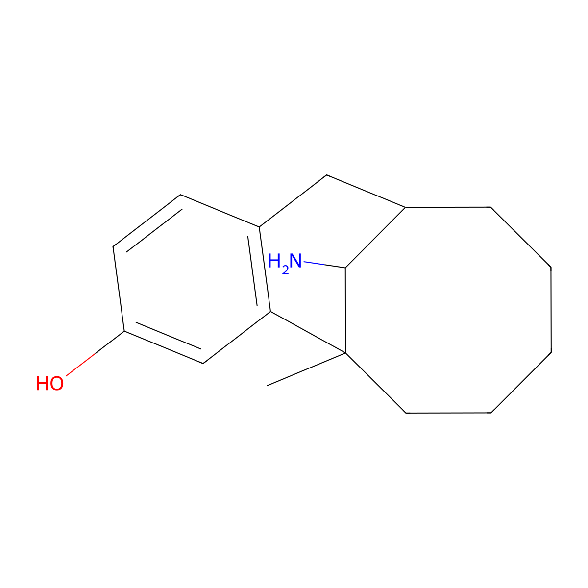 Dezocine molecular structure, CAS 53648-55-8