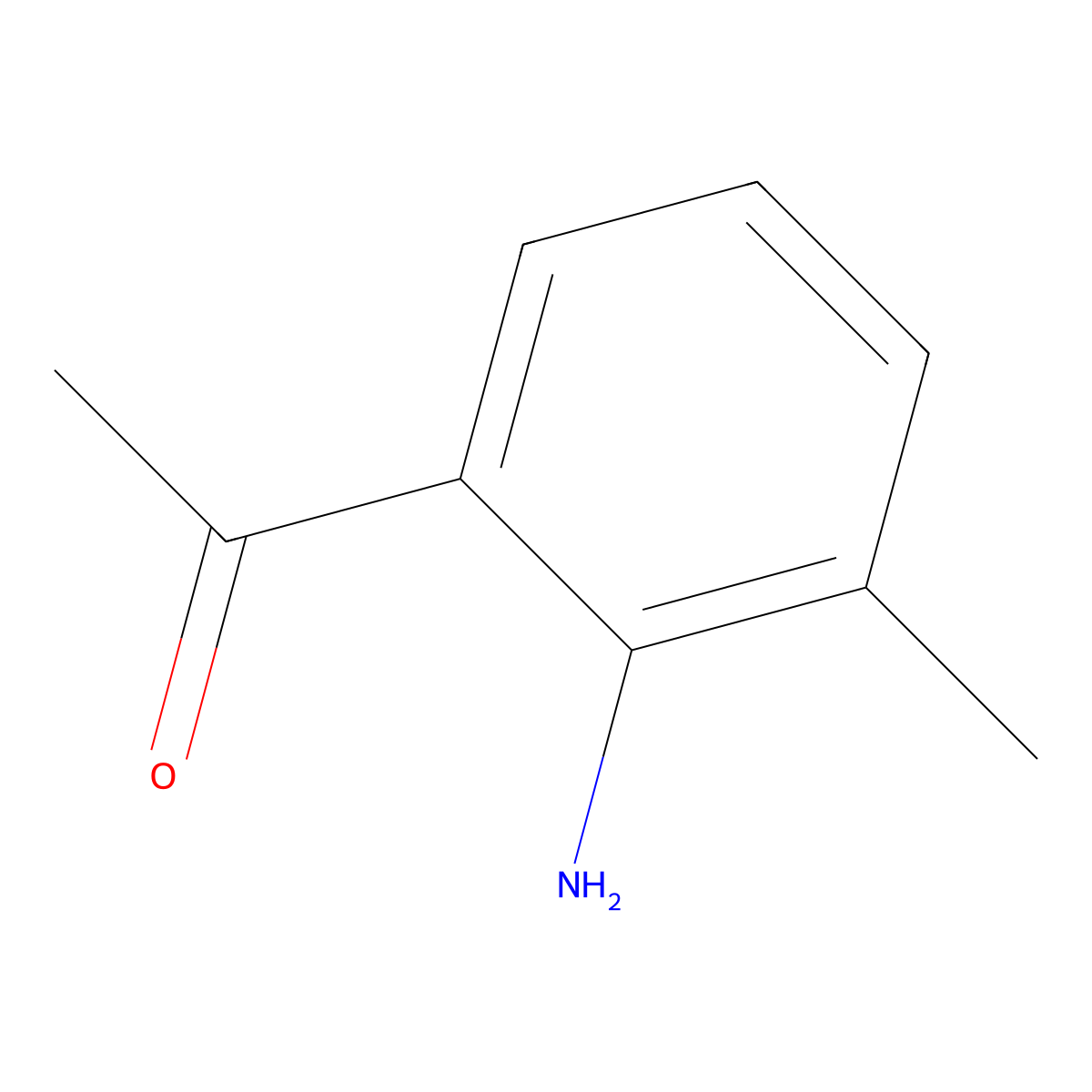 1-(2-Amino-3-methylphenyl)ethanone molecular structure, CAS 53657-94-6