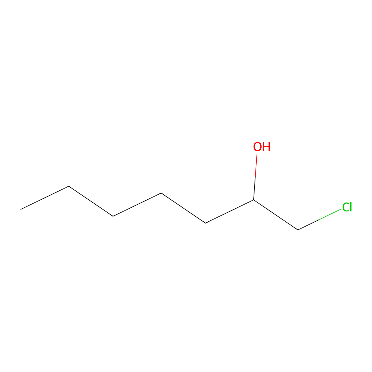 1-Chloroheptan-2-ol molecular structure, CAS 53660-21-2