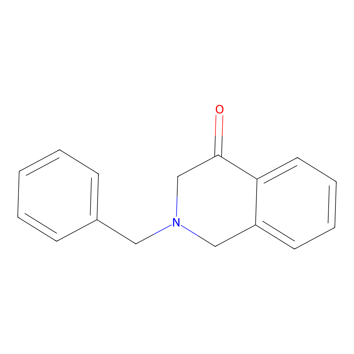 2-benzyl-2,3-dihydroisoquinolin-4(1H)-one molecular structure, CAS 53667-19-9