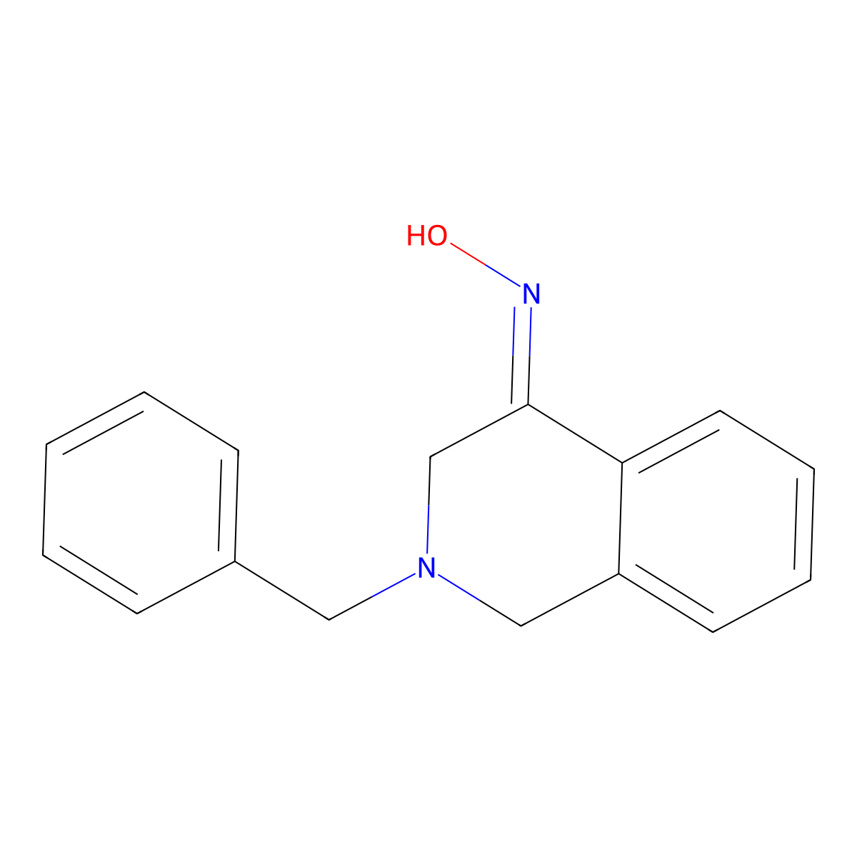 2,3-Dihydro-2-(phenylmethyl)-4(1H)-isoquinolinone oxime molecular structure, CAS 53667-20-2
