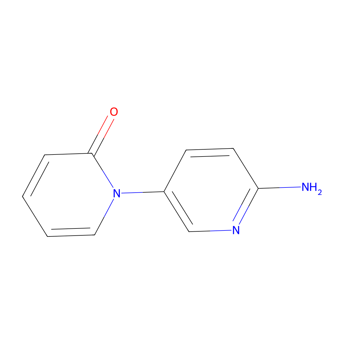 6'-Amino-[1,3']bipyridinyl-2-one molecular structure, CAS 536747-63-4