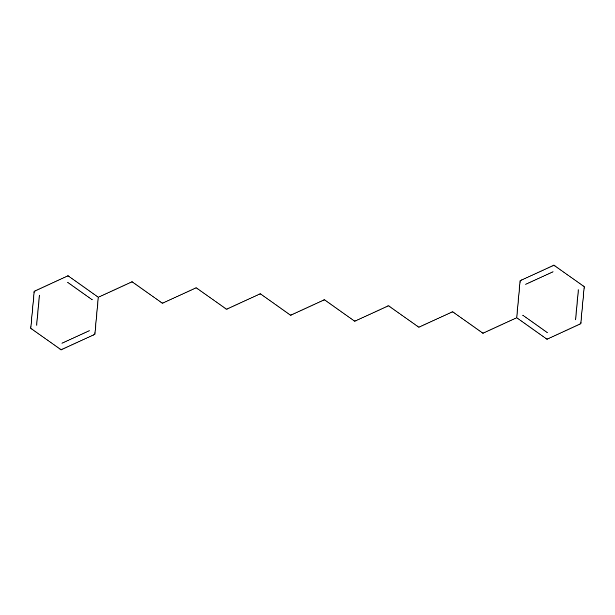1,1'(Dodecane-1,12-diyl)dibenzene molecular structure, CAS 5368-74-1