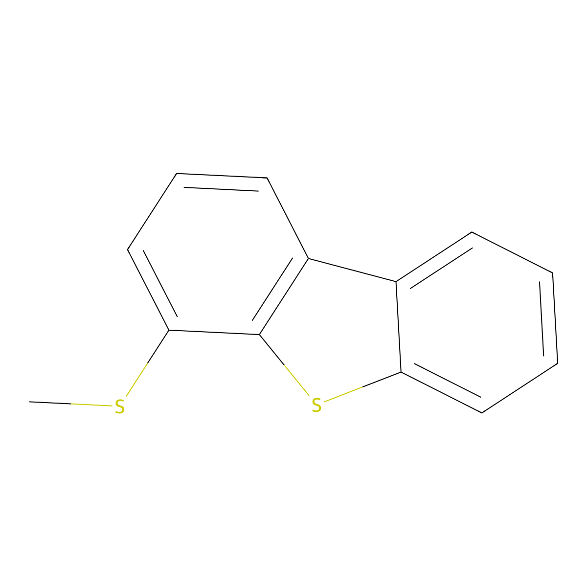 4-(Methylthio)dibenzo[b,d]thiophene molecular structure, CAS 53691-67-1