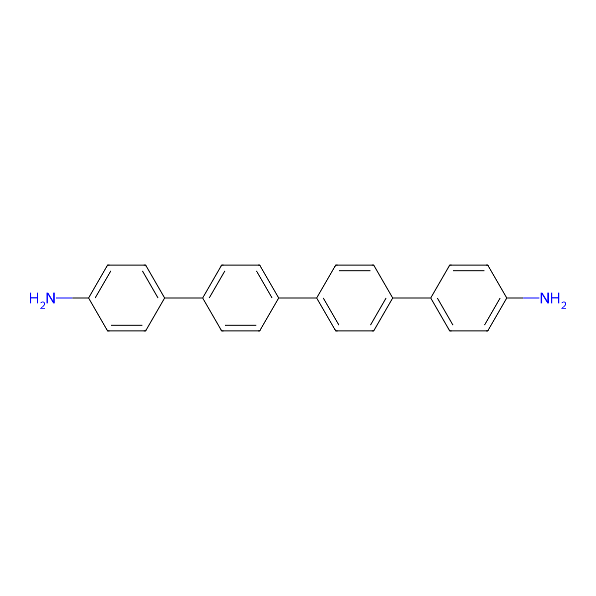 p,p'-Diaminoquaterphenyl molecular structure, CAS 53693-67-7