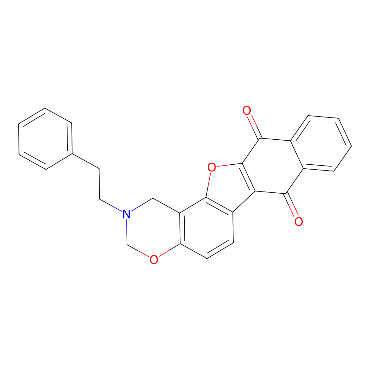 16-(2-Phenylethyl)-12,18-dioxa-16-azapentacyclo[11.8.0.0^{2,11}.0^{4,9}.0^{14,19}]henicosa-1(13),2(11),4(9),5,7,14(19),20-heptaene-3,10-dione molecular structure, CAS 537010-88-1