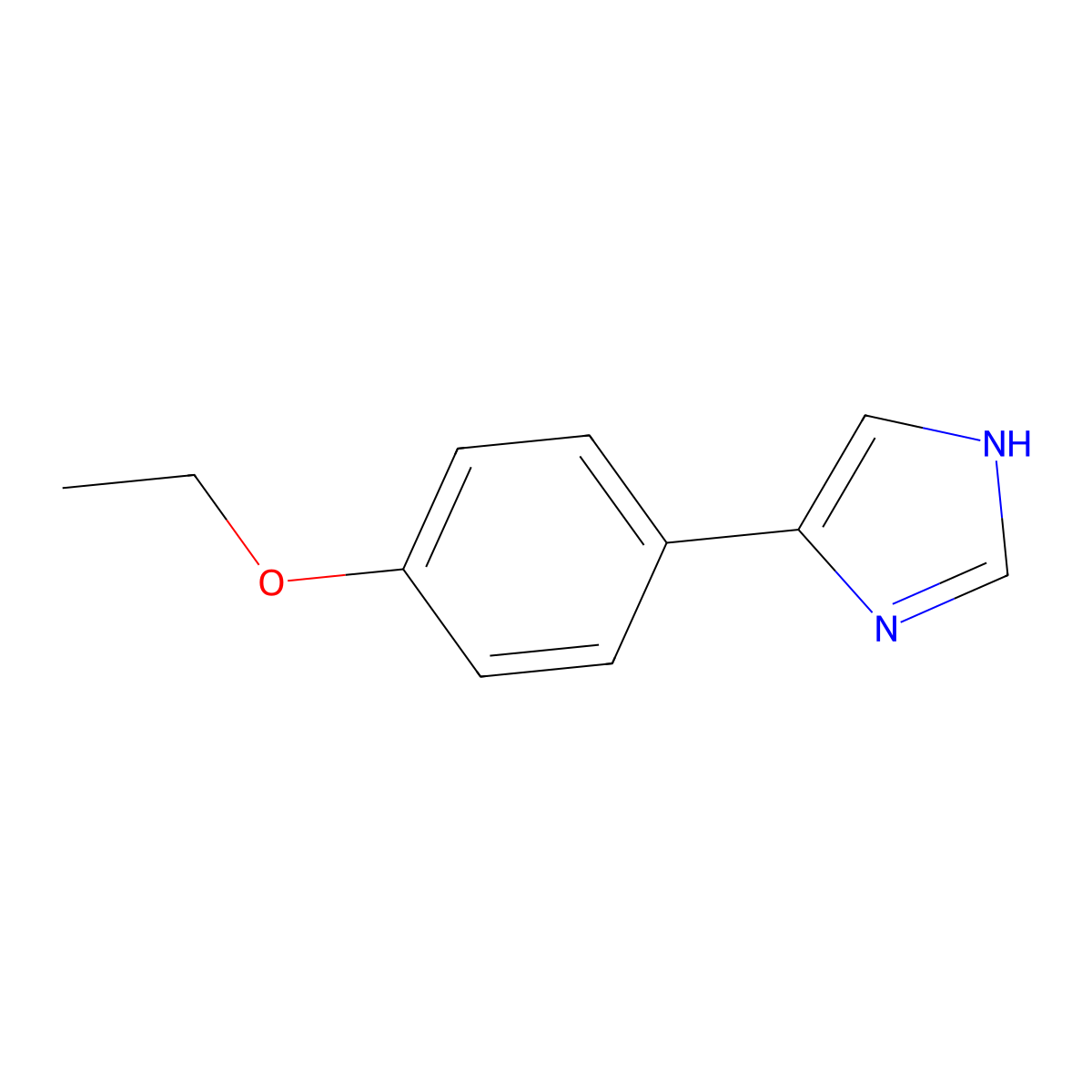 4-(4-Ethoxyphenyl)-1H-imidazole molecular structure, CAS 53704-63-5