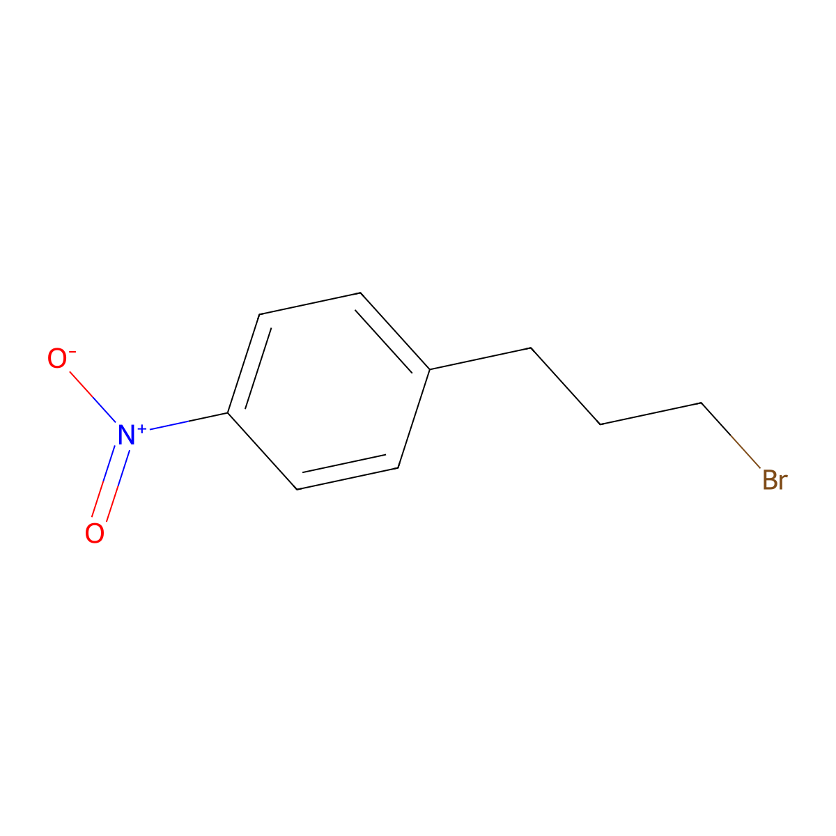 1-(3-Bromopropyl)-4-nitrobenzene molecular structure, CAS 53712-77-9