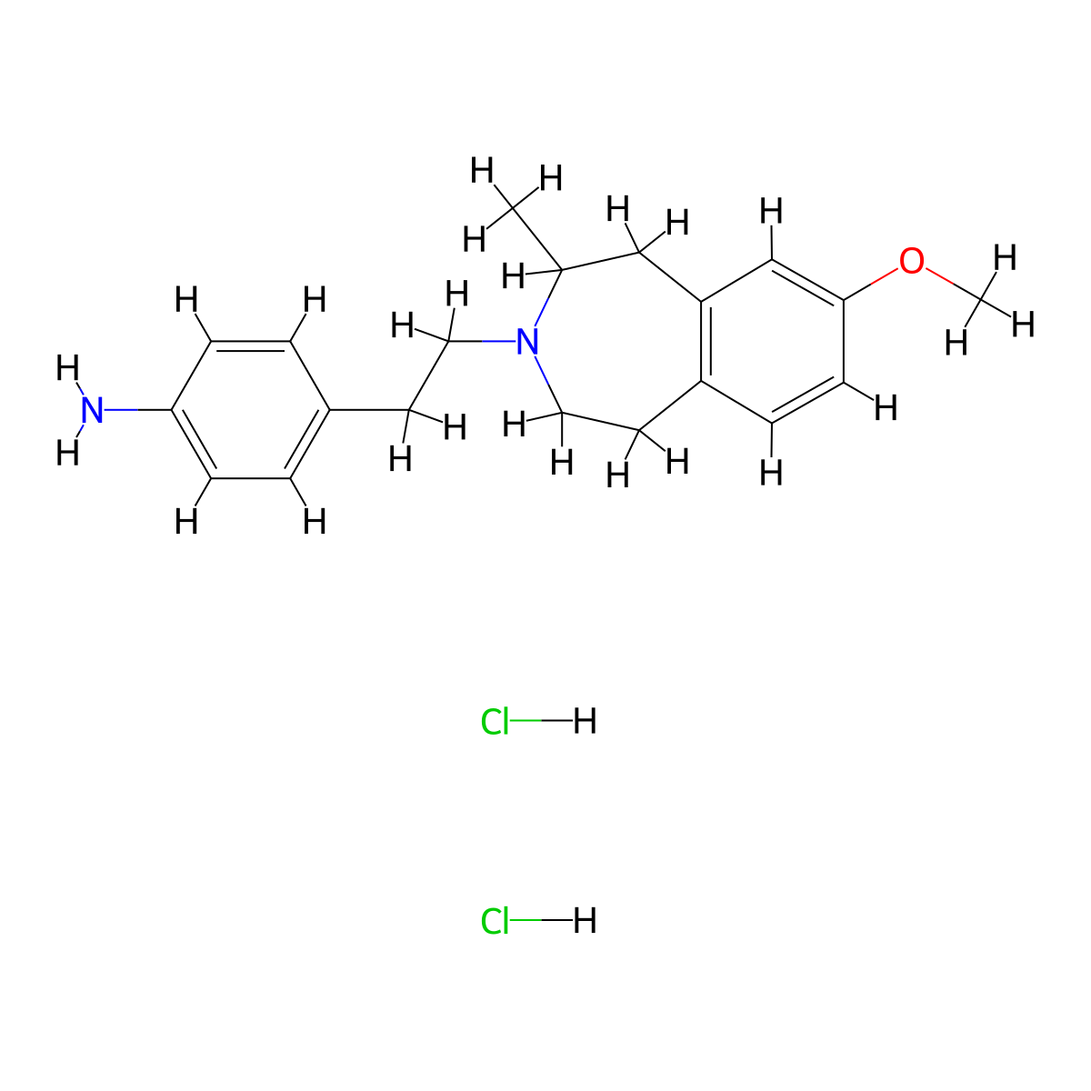 Anilopam Hydrochloride molecular structure, CAS 53716-45-3