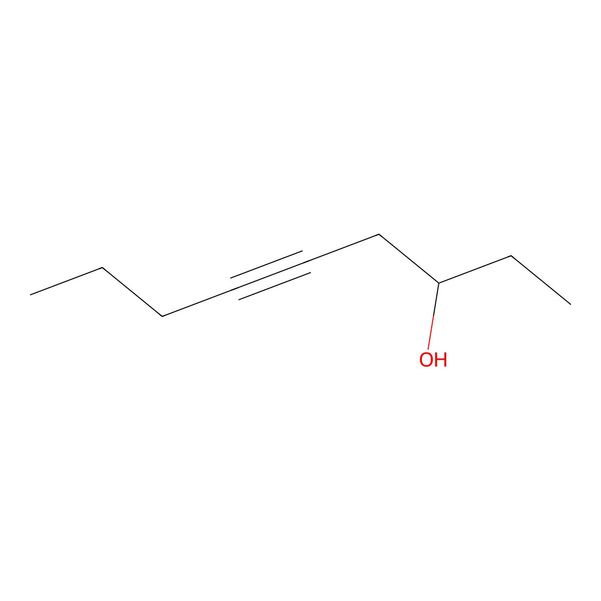5-Nonyn-3-ol molecular structure, CAS 53723-19-6