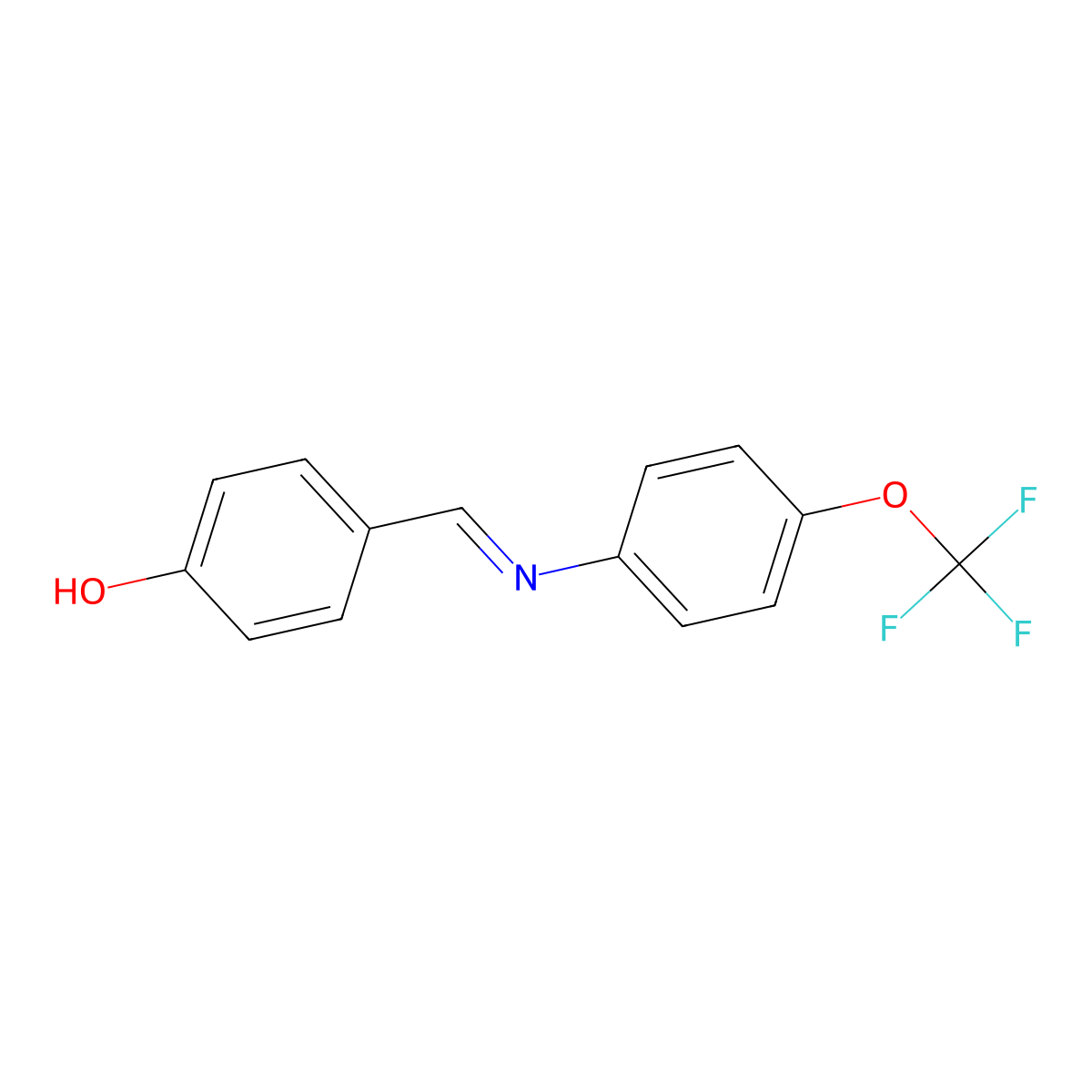 4-[[4-(Trifluoromethoxy)anilino]methylidene]cyclohexa-2,5-dien-1-one molecular structure, CAS 5375-28-0