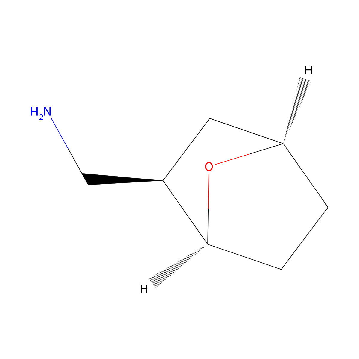 (1S,2R,4R)-7-oxabicyclo[2.2.1]heptan-2-ylmethanamine molecular structure, CAS 53751-28-3