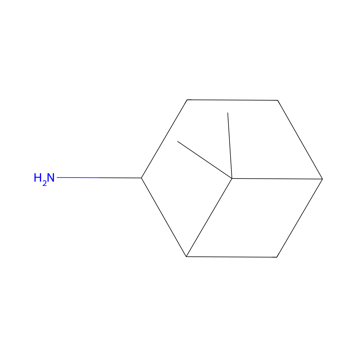 (1R,2R,5S)-6,6-dimethylbicyclo[3.1.1]heptan-2-amine molecular structure, CAS 53767-59-2