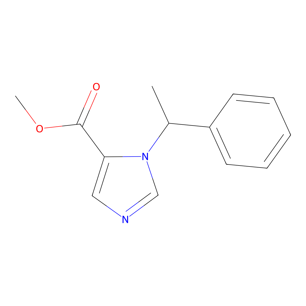 Metomidate molecular structure, CAS 5377-20-8