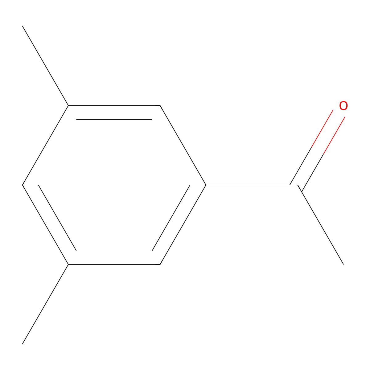 1-(3,5-Dimethylphenyl)ethan-1-one molecular structure, CAS 5379-16-8