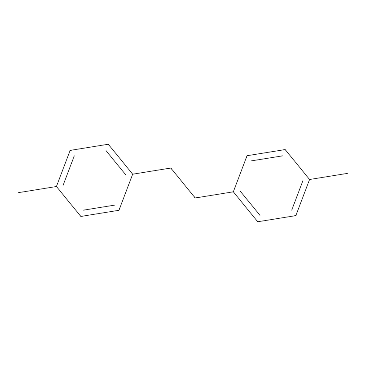 1,2-Di-p-tolylethane molecular structure, CAS 538-39-6