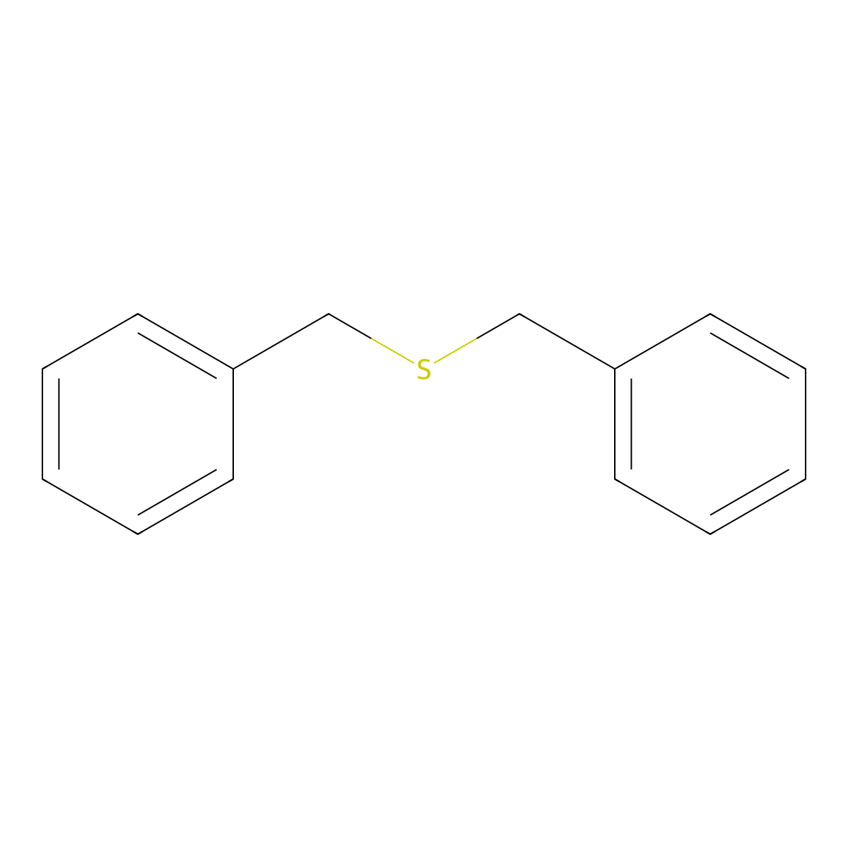 Dibenzyl sulfide molecular structure, CAS 538-74-9