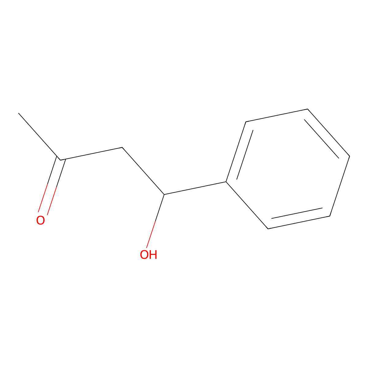 2-Butanone, 4-hydroxy-4-phenyl- molecular structure, CAS 5381-93-1