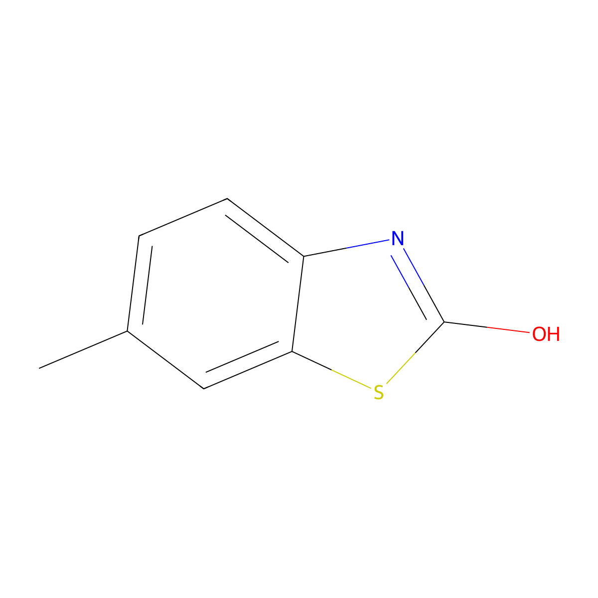 6-Methyl-2(3H)-benzothiazolone molecular structure, CAS 53827-53-5