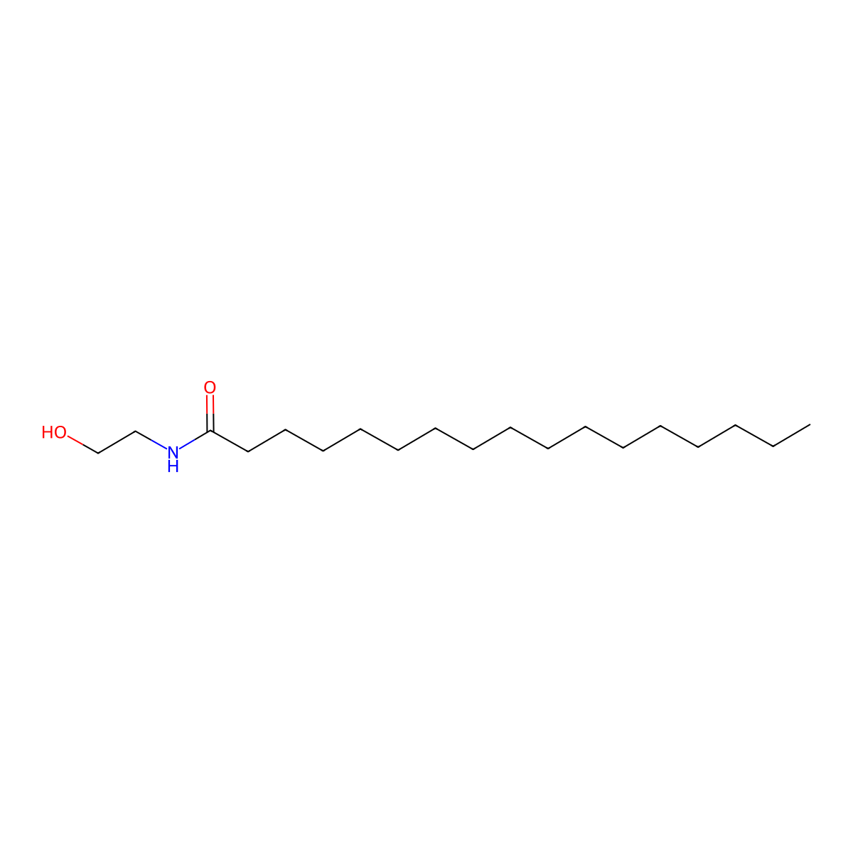 Margaroyl-EA molecular structure, CAS 53832-59-0