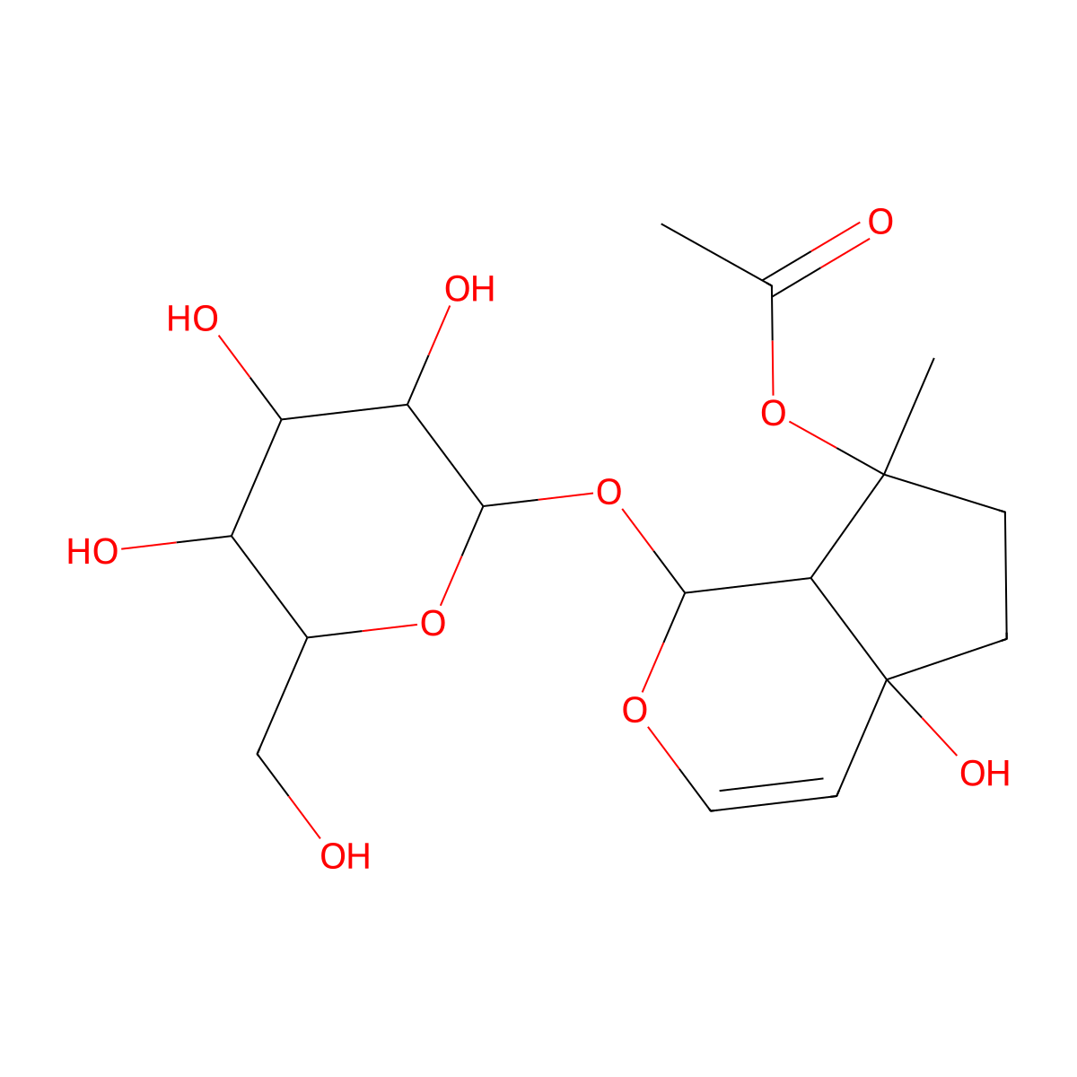 Reptoside molecular structure, CAS 53839-03-5