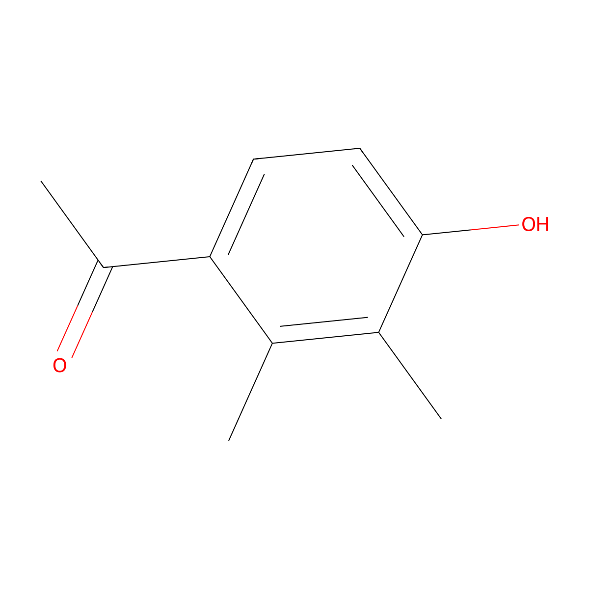 1-(4-Hydroxy-2,3-dimethylphenyl)ethanone molecular structure, CAS 5384-57-6