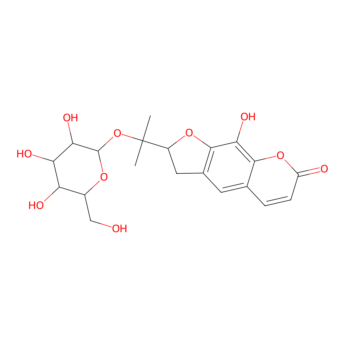 Leptophylloside molecular structure, CAS 53846-51-8