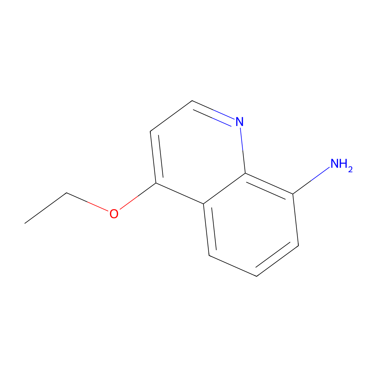 4-Ethoxyquinolin-8-amine molecular structure, CAS 53867-96-2