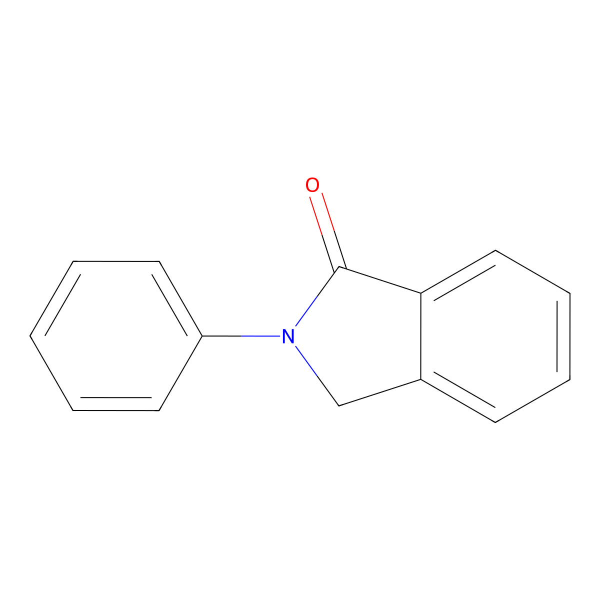 2,3-Dihydro-2-phenyl-1H-isoindol-1-one molecular structure, CAS 5388-42-1