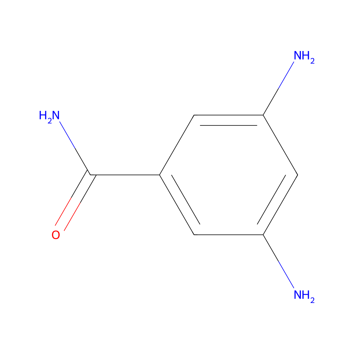 3,5-Diaminobenzamide molecular structure, CAS 53882-15-8