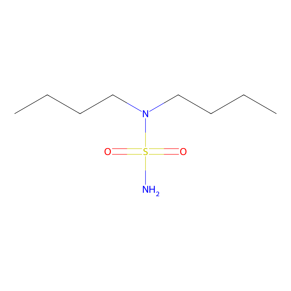 (Dibutylsulfamoyl)amine molecular structure, CAS 53892-25-4