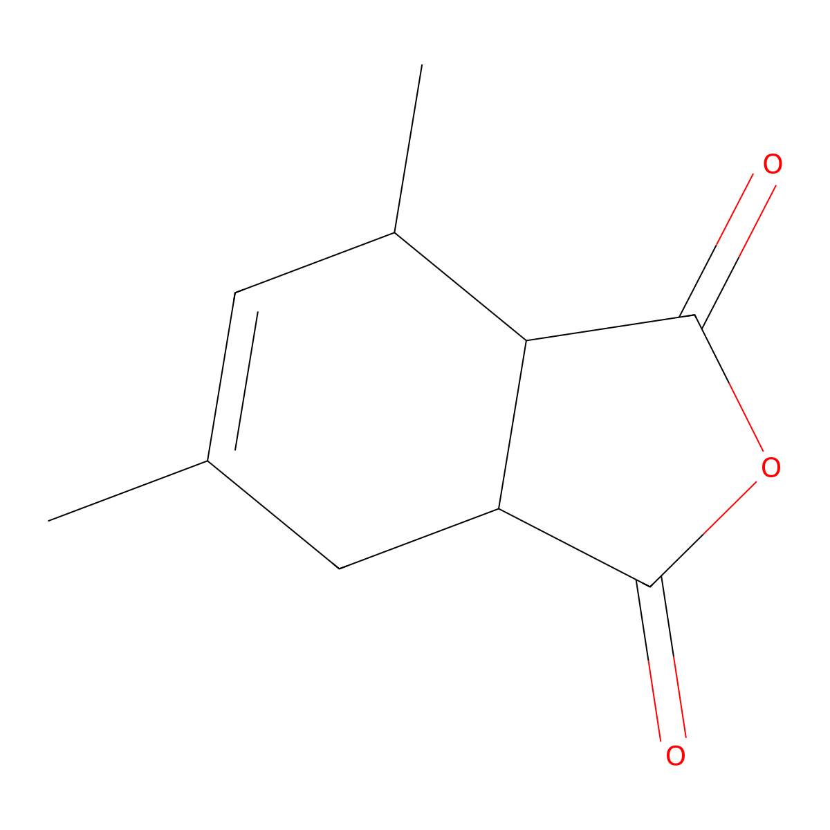 4,6-Dimethyl-3a,4,7,7a-tetrahydro-2-benzofuran-1,3-dione molecular structure, CAS 53892-92-5