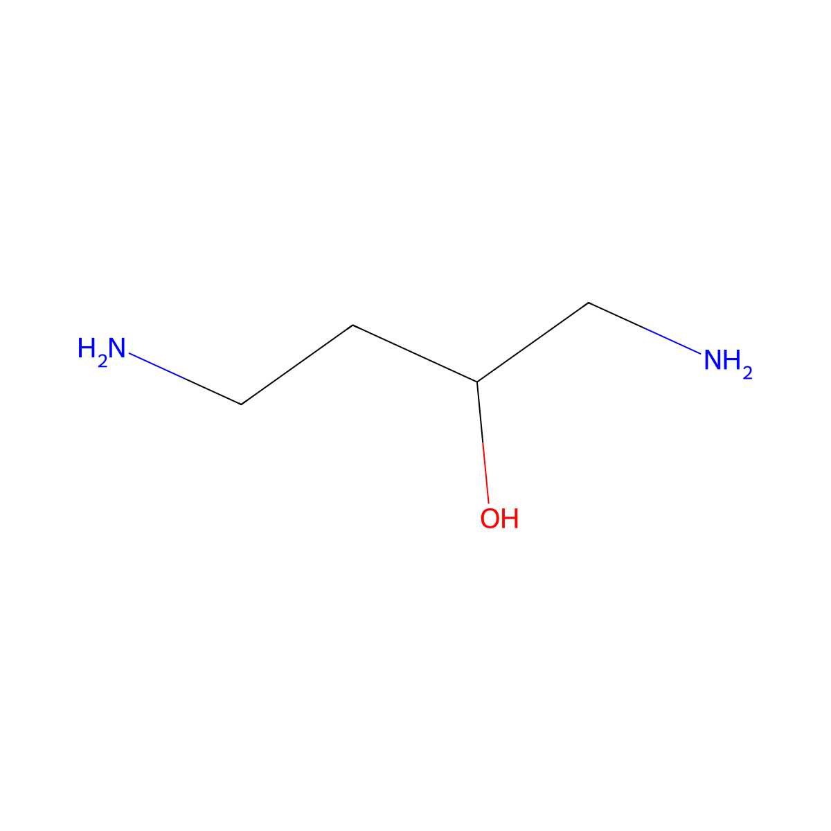 2-Hydroxyputrescine molecular structure, CAS 539-59-3