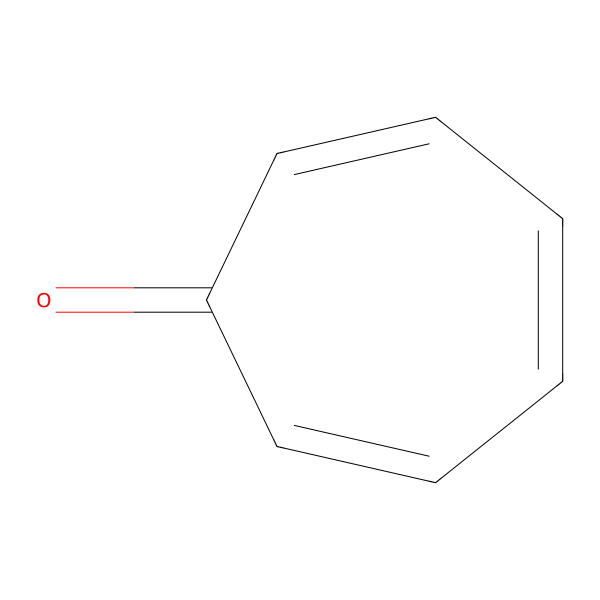 Tropone molecular structure, CAS 539-80-0