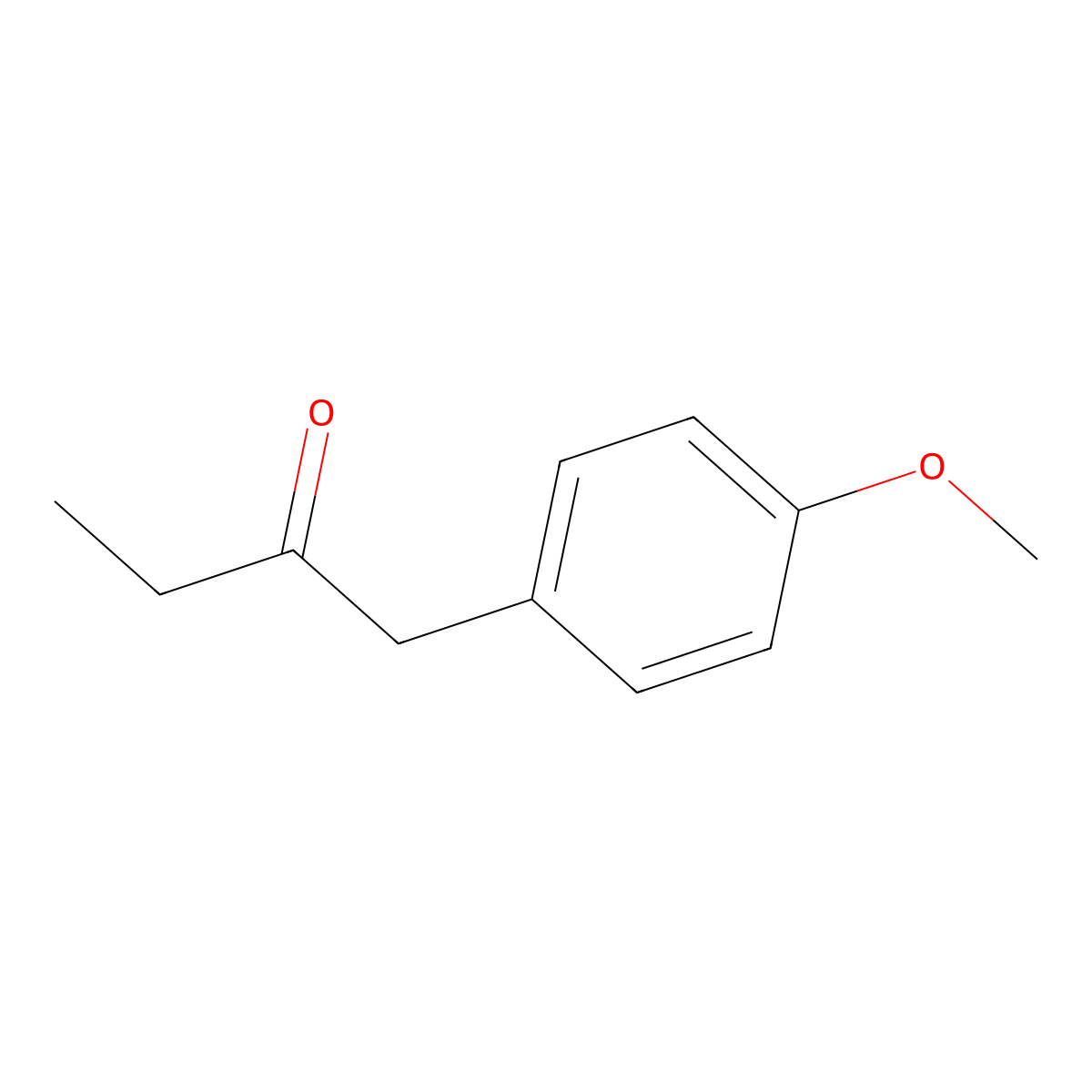 1-(4-Methoxyphenyl)butan-2-one molecular structure, CAS 53917-01-4