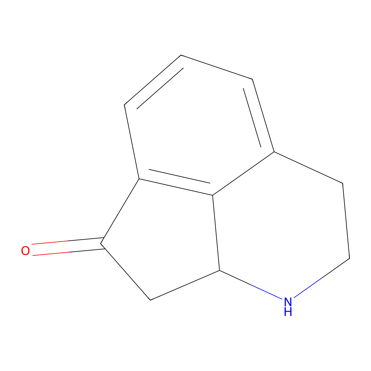 2a,3,4,5-Tetrahydro-2H-3-aza-acenaphthylen-1-one molecular structure, CAS 53921-72-5