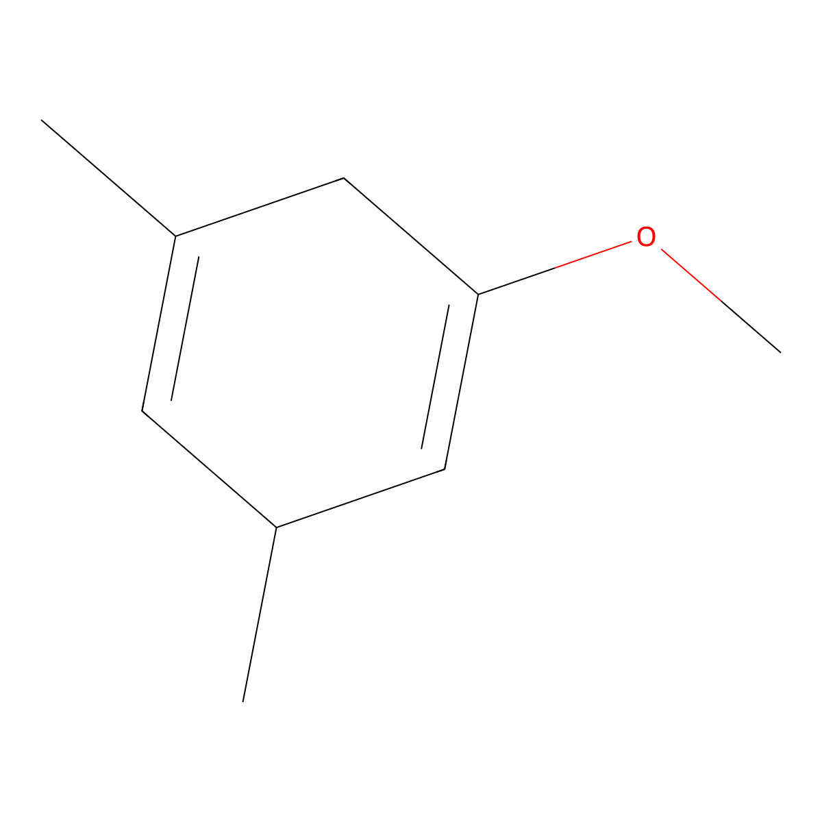 4-Methoxy-2,6-dimethyl-1,4-cyclohexadiene molecular structure, CAS 53922-67-1