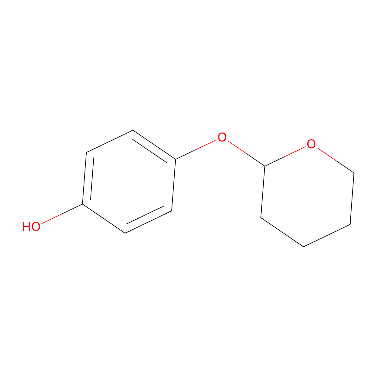 Deoxyarbutin molecular structure, CAS 53936-56-4