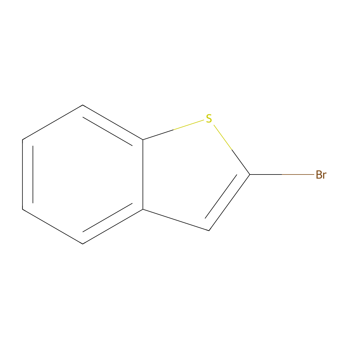 2-Bromobenzo(b)thiophene molecular structure, CAS 5394-13-8