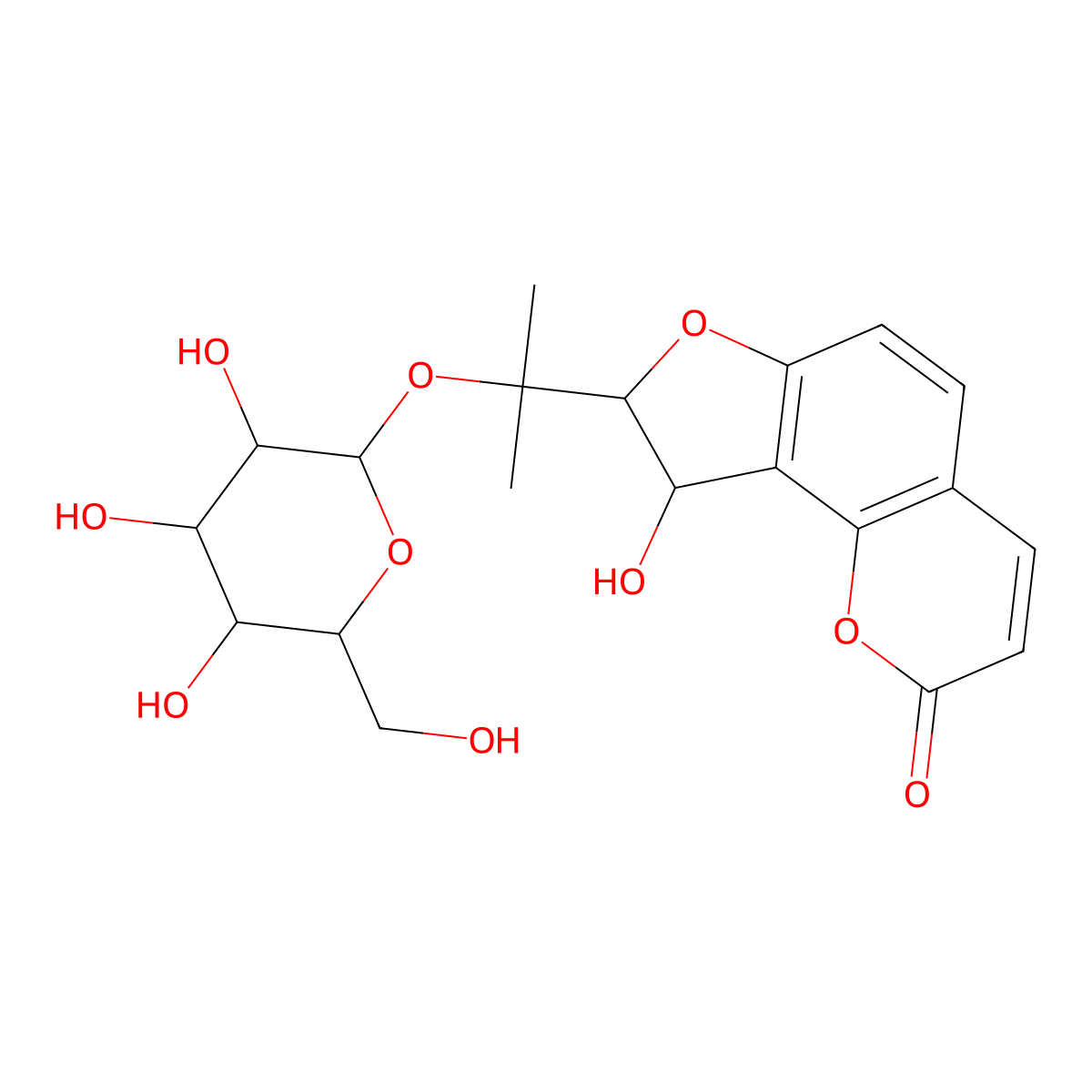 Apterin molecular structure, CAS 53947-89-0