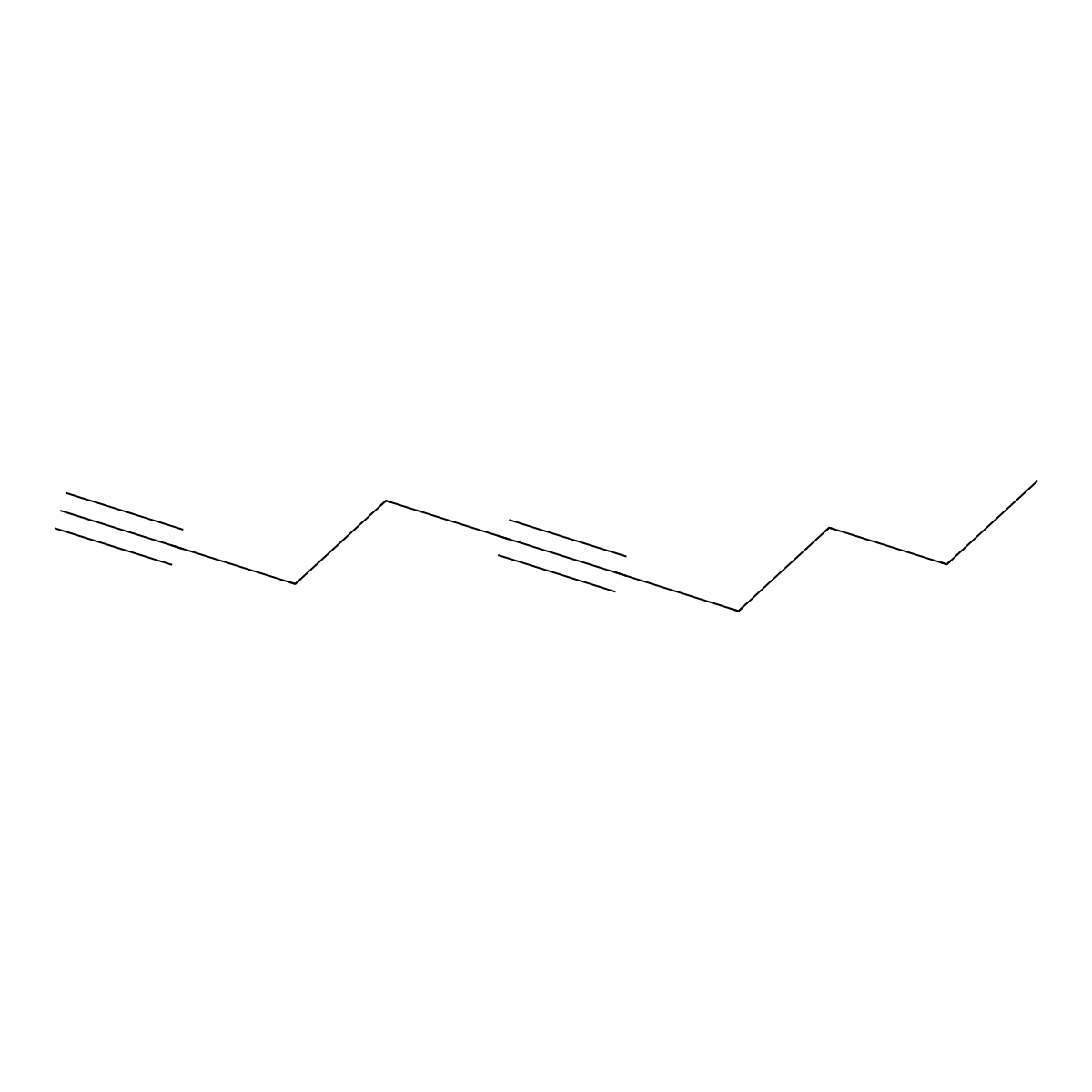 1,5-Decadiyne molecular structure, CAS 53963-03-4