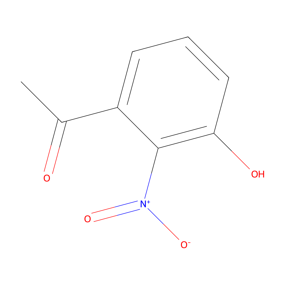1-(3-Hydroxy-2-nitrophenyl)ethanone molecular structure, CAS 53967-72-9