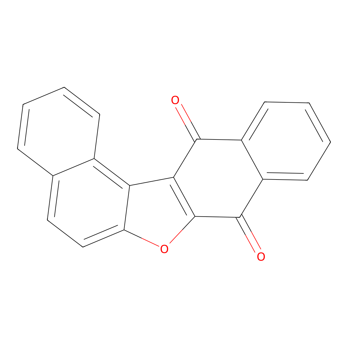 Dinaphtho[2,1-b:2',3'-d]furan-8,13-dione molecular structure, CAS 5397-99-9