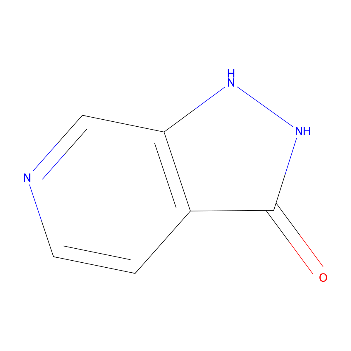 1H-Pyrazolo[3,4-c]pyridin-3(2H)-one molecular structure, CAS 53975-70-5