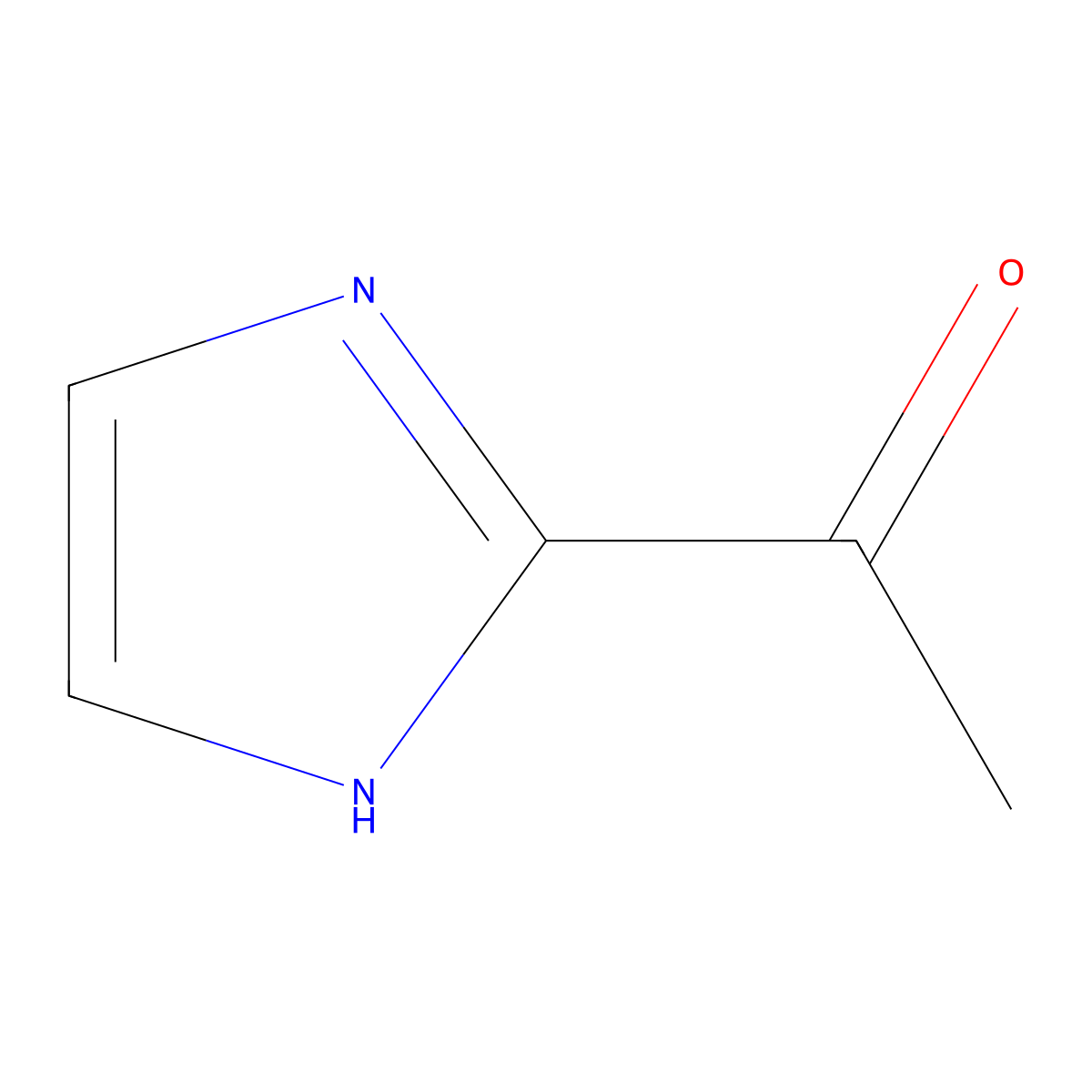 2-Acetylimidazole molecular structure, CAS 53981-69-4