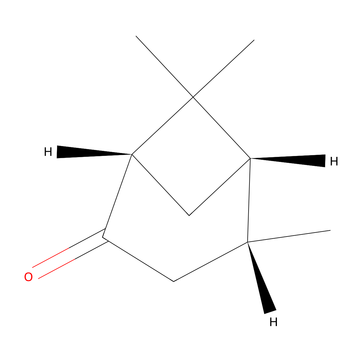rac-(1R,4S,5R)-4,6,6-trimethylbicyclo(3.1.1)heptan-2-one molecular structure, CAS 53991-13-2
