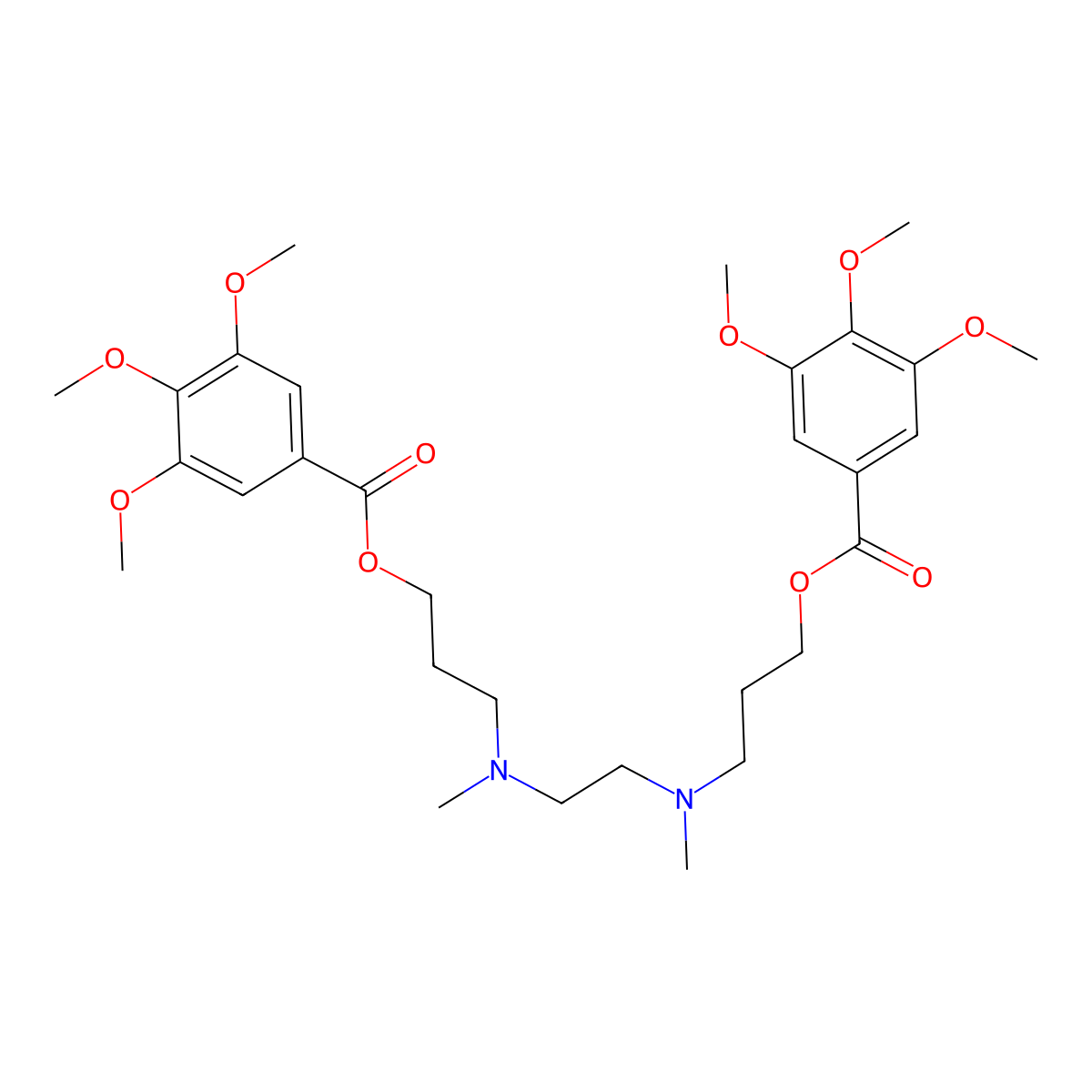 Hexobendine molecular structure, CAS 54-03-5