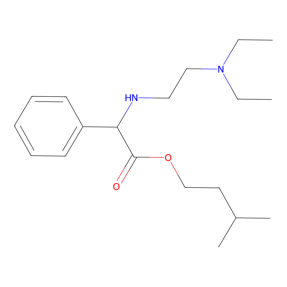 Camylofin molecular structure, CAS 54-30-8