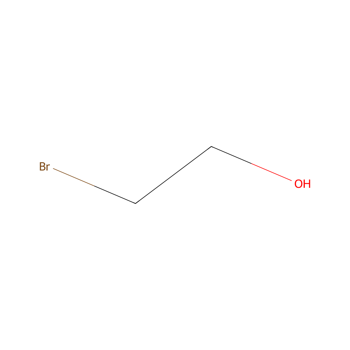 2-Bromoethanol molecular structure, CAS 540-51-2