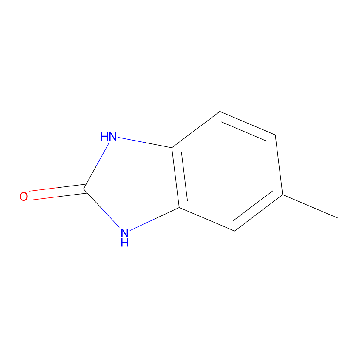 5-Methylbenzimidazolone molecular structure, CAS 5400-75-9